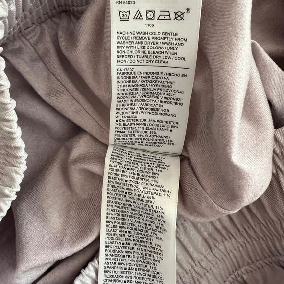 Athleta Brooklyn Lined Jogger | Light Pink Camo | Size 8 - Picture 10 of 11